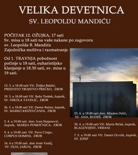 Velika devetnica sv. Leopoldu Mandiću